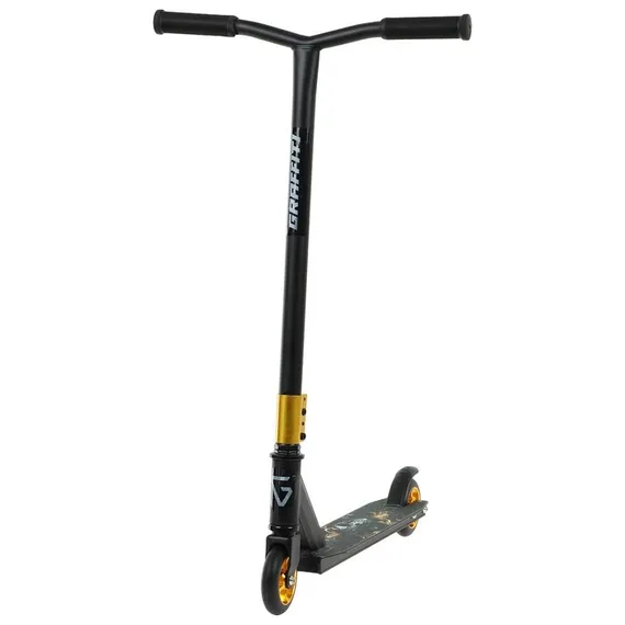 Самокат трюковый GRAFFITI, колёса PU/алюминий 100 мм, ABEC 9, жёсткость 85А