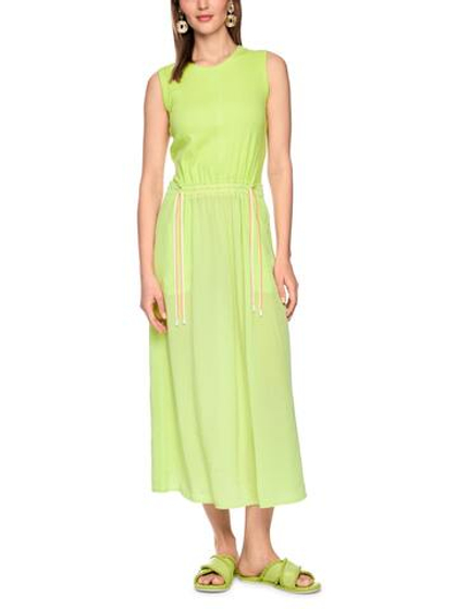 Marc Cain Платье комбинированное с кулиской на талии