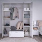 Сириус Шкаф комбинированный 4 двери и 1 ящик