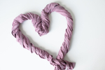 Трикотажный слинг-шарф, цвет Розовый кварц/розовый меланж