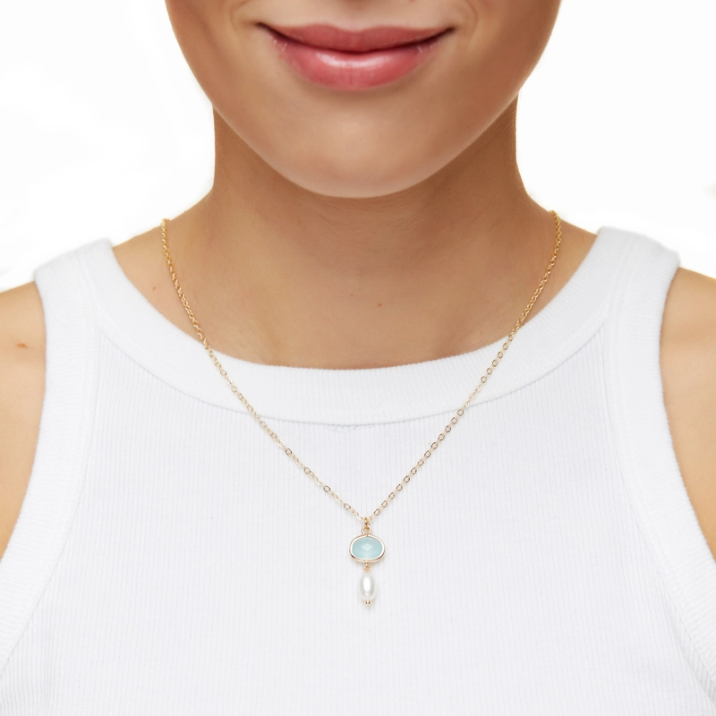 Колье Маленькая Парящая Жемчужина