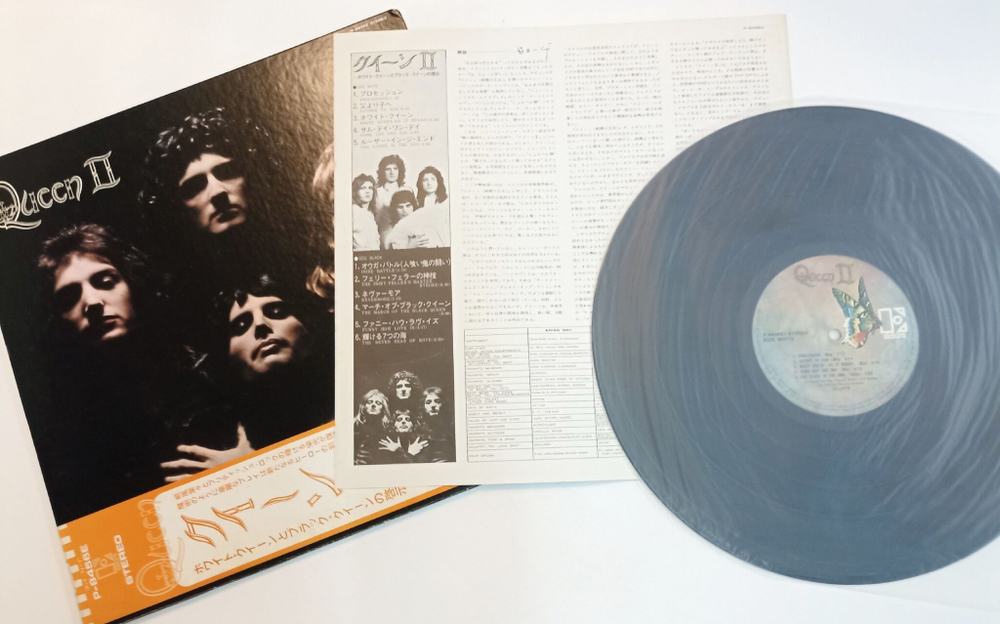 Винтажная виниловая пластинка LP Queen Queen II (Japan 1974) (Obi)