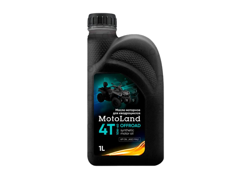 Масло моторное для квадроциклов MOTOLAND Offroad 4T 10w40 1л