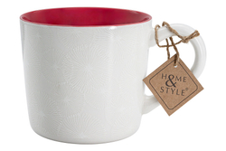 Кружка 450мл Home&Style Frost красная