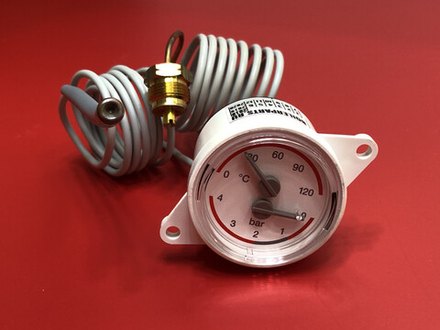 Термоманометр для котлов Hermann Habitat 2, Supermicra 47003405