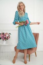 Платье Розетта (бирюзовое) П14114-45М LT Collection