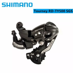 Задний переключатель SHIMANO Tourney TY500 6/7 скоростей крепление на петух