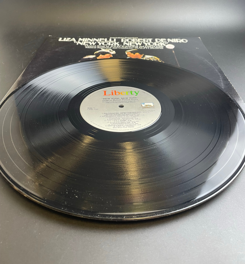 Liza Minnelli - Robert De Niro – New York, New York, USA, 1977 - 2 LP. Виниловая пластинка 12 дюймов