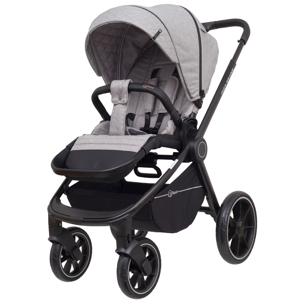 Коляска детская "FLEX GRAND" (2в1) RA065 Mineral Silver
