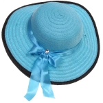 Шляпа женская с широкими полями «TiraMiSu- Бэлла», микс 6 цветов, р58, ширина полей 11 см