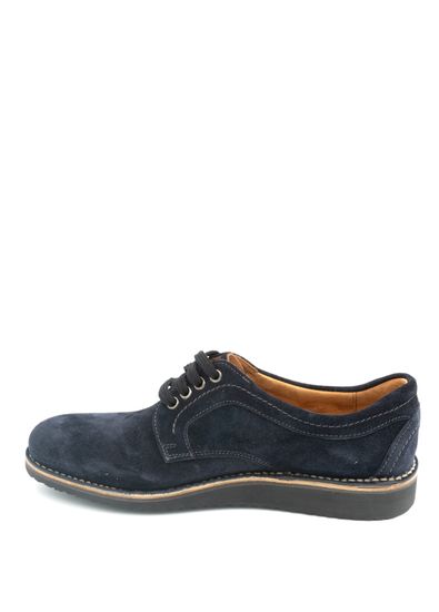 M437 | Мужские полуботинки (Велюр Синий)