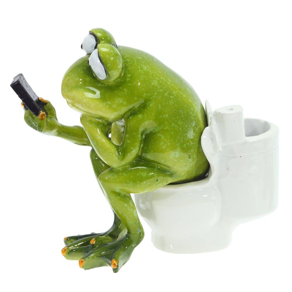 GAEM Фигурка декоративная "Лягушка", L13 W6,5 H12 см