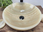 Раковина из оникса Bowl Yellow TinLip BO-61024 40*40*15