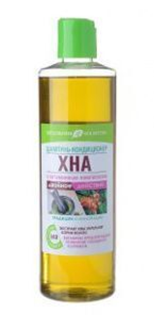 Эксклюзив-косметик Шампунь-кондиционер ХНА с витаминным комплексом, укрепляет корни волос 500 мл