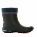 Женские сапоги Nordman Kleo из ЭВА с флисовым утеплителем черные с красным