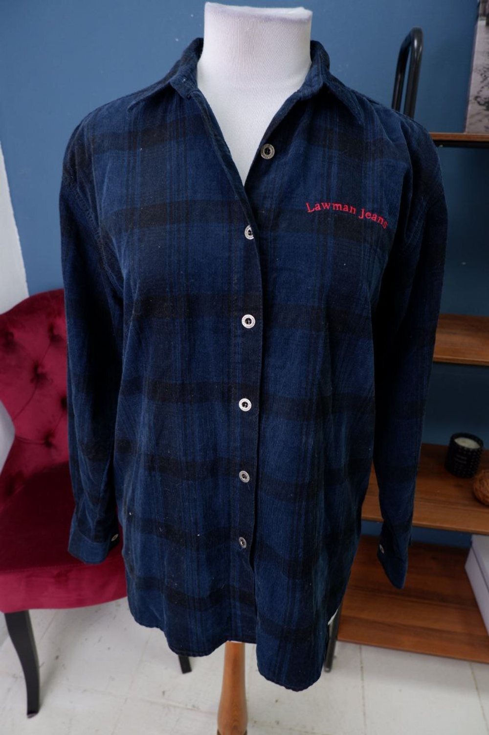 Рубашка Lawman Jeans свободная 44 размер