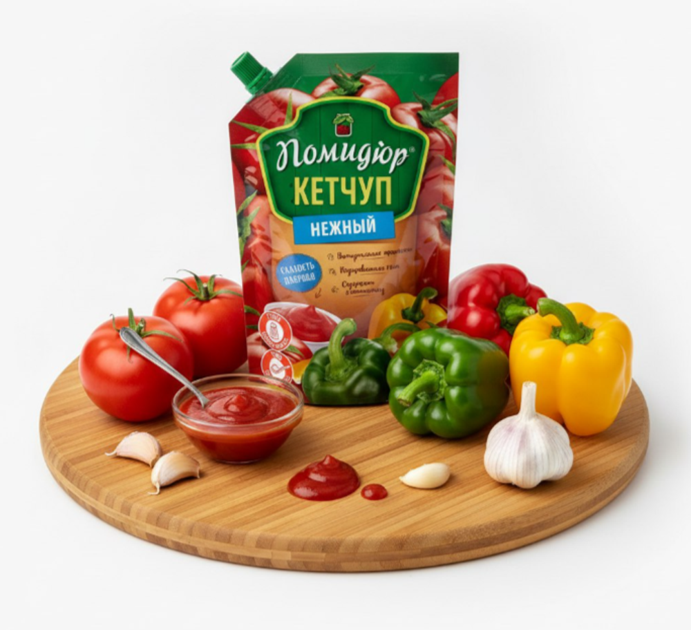 Кетчуп "Помидюр" Нежный 270г. Камако