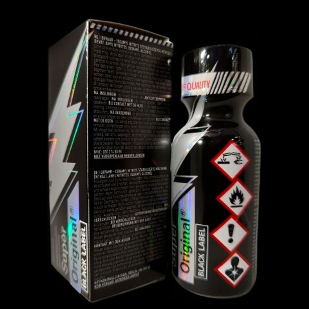 Попперс Super Original Black Label 30 мл.