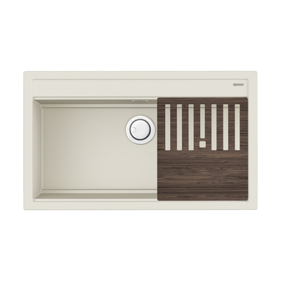 Мойка Kitagawa 86-LB-WH Artceramic/белый
