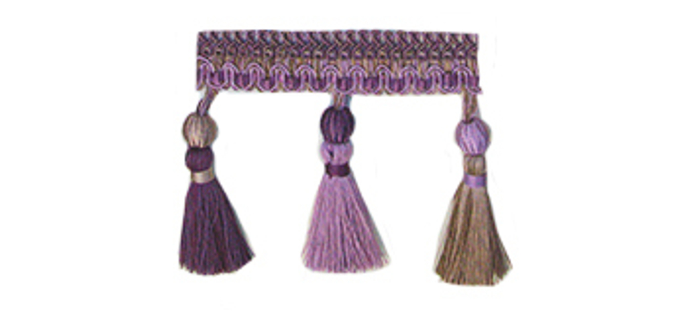 10007/44 Бахрома с кисточками и бубенчиками