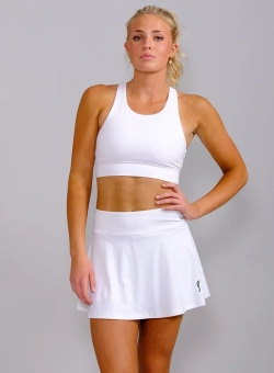 Юбка RS Flared Court Skirt (White/Black) AW-269-001