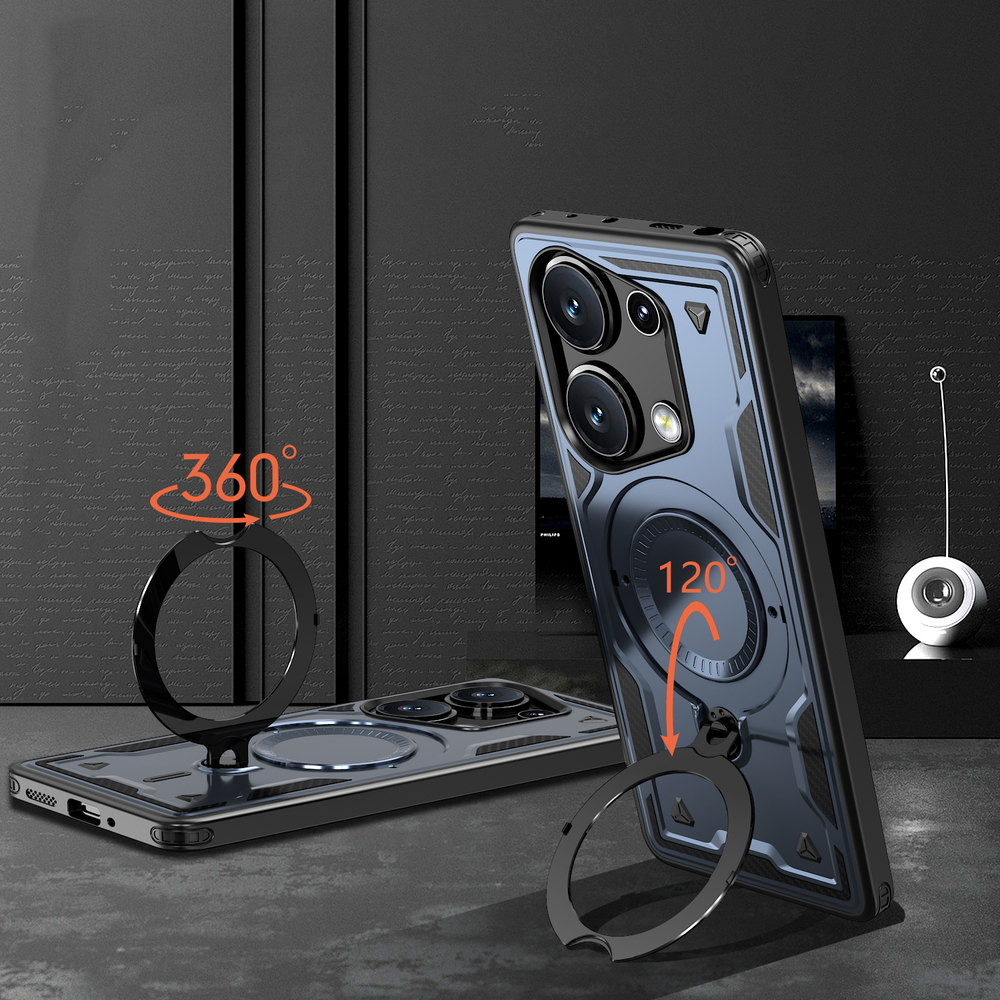 Чехол Magneto Case с кольцом для Xiaomi Redmi Note 13 Pro 4G
