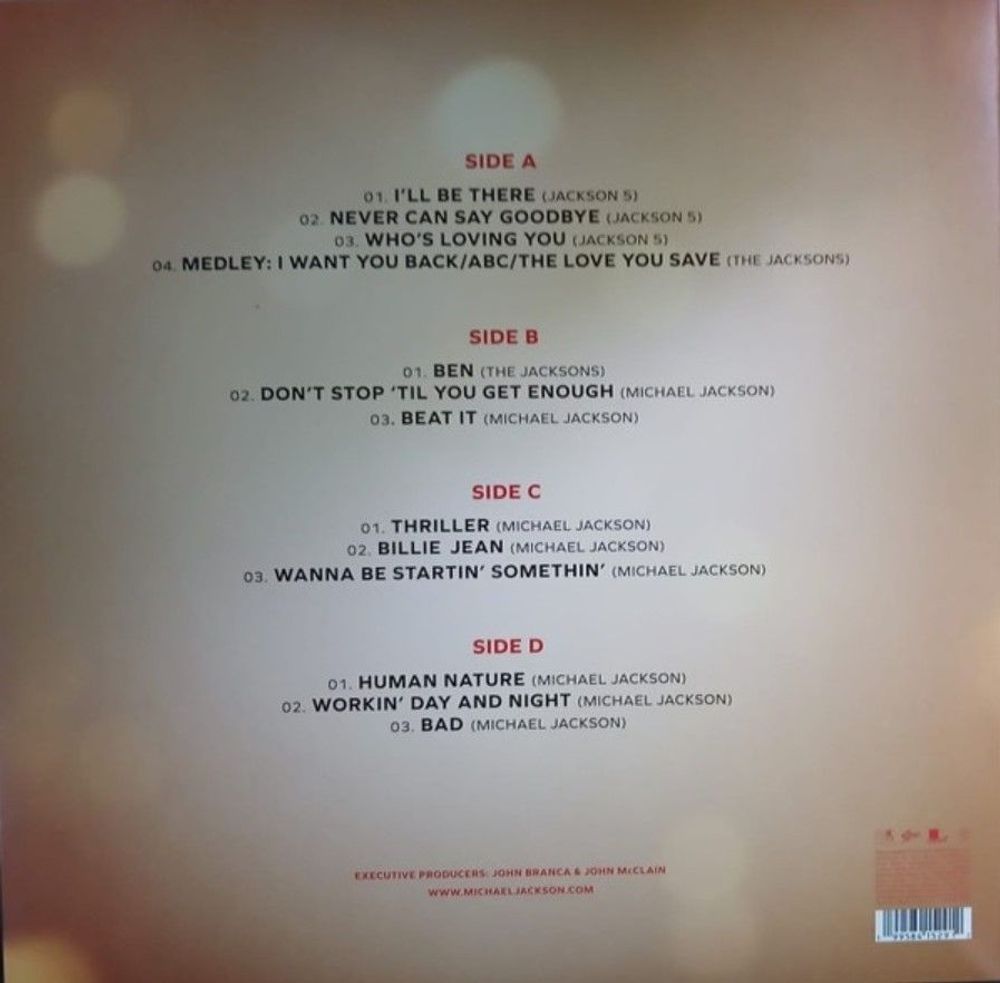 OST. Michael: Songs From The Motion Picture (2 LP) Michael Jackson. Майкл Джексон. Саундтрек. Новая запечатанная виниловая пластинка + ПОДАРОК