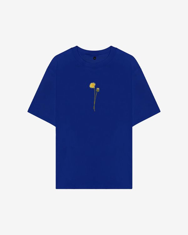 Футболка Одуванчик Ярко-Синяя - фото 1