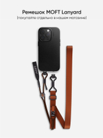 MagSafe чехол из экокожи MOFT Snap Phone Case для iPhone 14 Pro l Коричневый