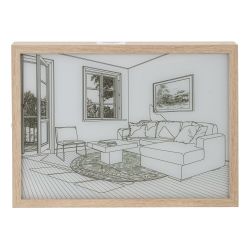 GAEM Панно (подсветка, USB), L31 W4 H23 см, 2в.