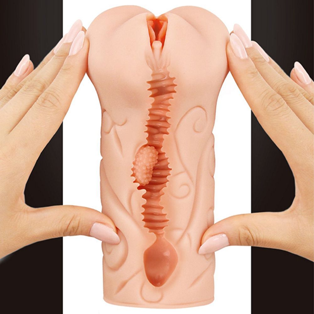 Мастурбатор-вагина 17см без вибрации Kokos Tattoo