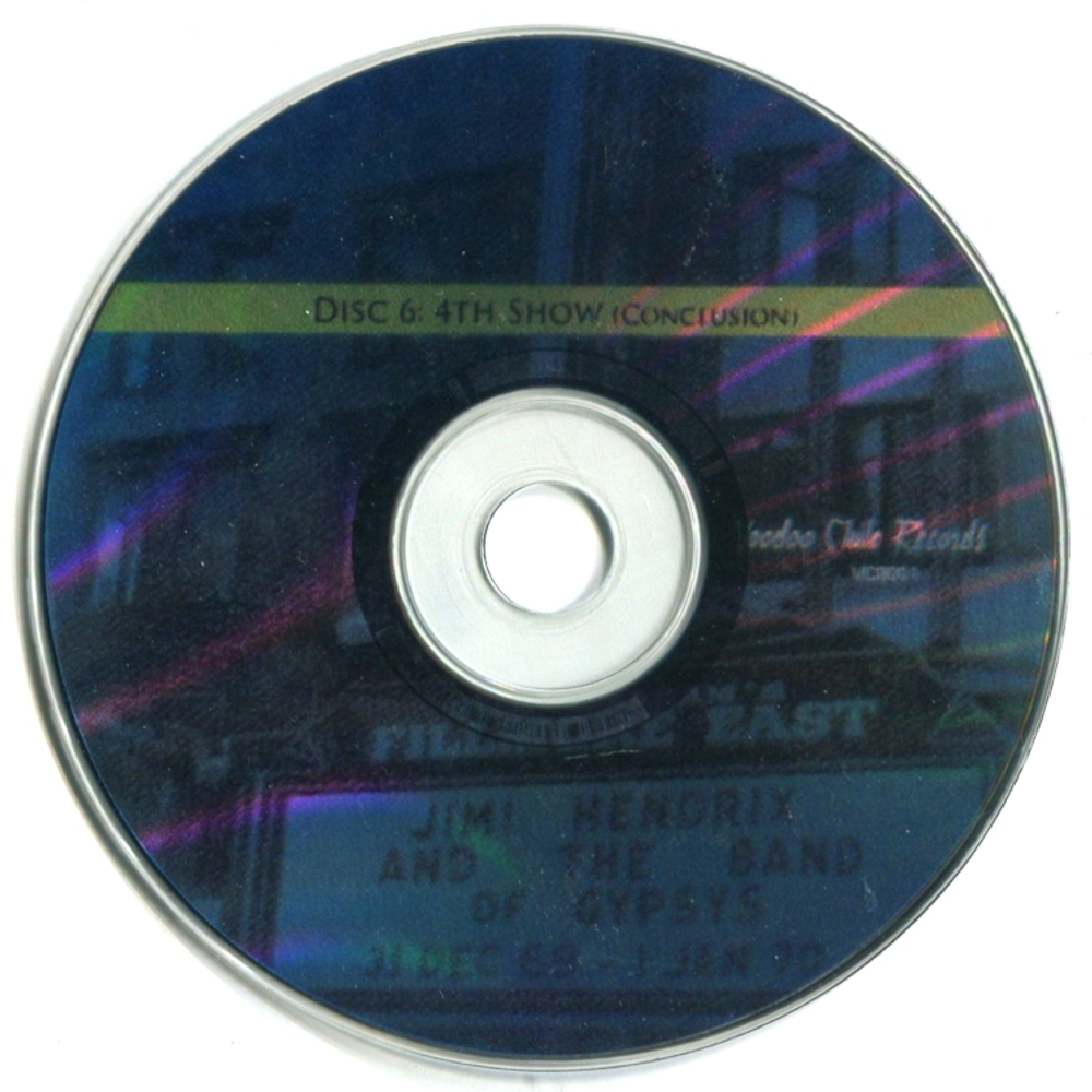 Jimi Hendrix And The Band Of Gypsys / 2 Nights At The Fillmore East (Collector's Limited Edition)(6CD)