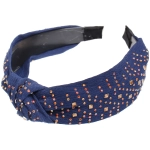 Ободок для волос «ЛАФАНТАЛЬ», эйфория, стразы, ширина 2.8см, микс 6 цветов (стикер на внутр. часть)