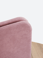 Подлокотники для кресла-кровати Миник, комплект из 2 шт (левый и правый), велюр Romance Rose