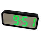 Часы зеркальные LED MIRROR DT-6508/Green