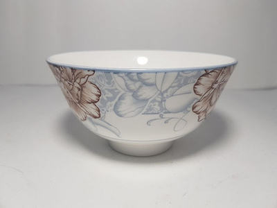 Пиала Коричневый цветок 12,5см.