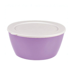 Чаша - миска с крышкой 3 л цвет сиреневый
