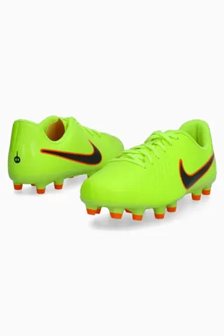 Бутсы Nike Tiempo Legend 10 Club FG/MG Junior - зеленый