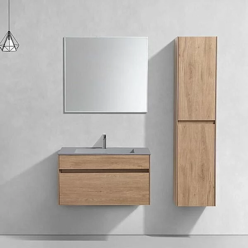 Тумба с раковиной Vincea Chiara 80 N.Oak