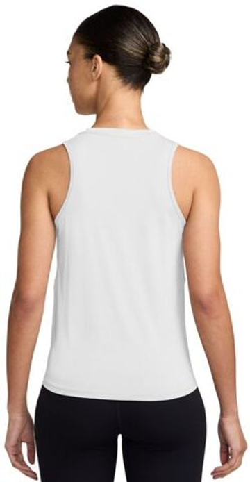 Женский теннисный топ Nike Dri-FIT Nike One Classic - белый/черный