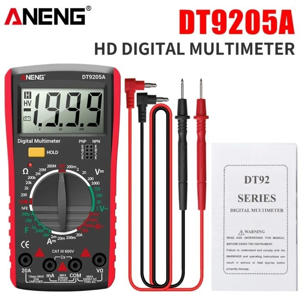 Мультиметр ANENG DT9205A