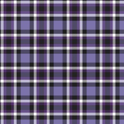 Клетка тартан школьная фиолетовая