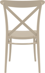 Стул пластиковый Siesta Contract Cross, бежевый
