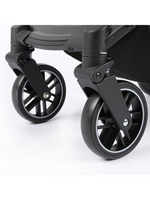 Коляска прогул. TRIP (2кол.(14см)2кол.(19см), съемн.бамп.) (Indigo) (серый)