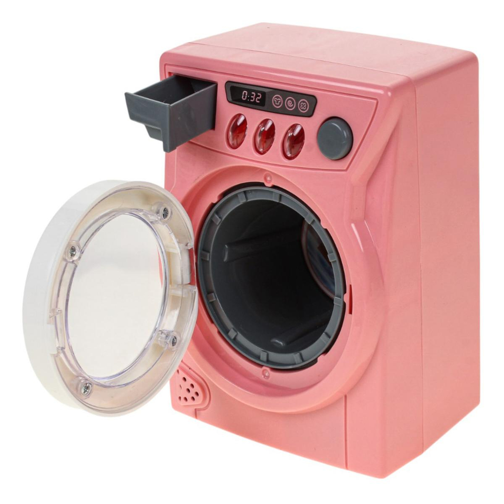 Стиральная машина с гладильной доской, с аксесс. свет/звук, коробка LS8297C