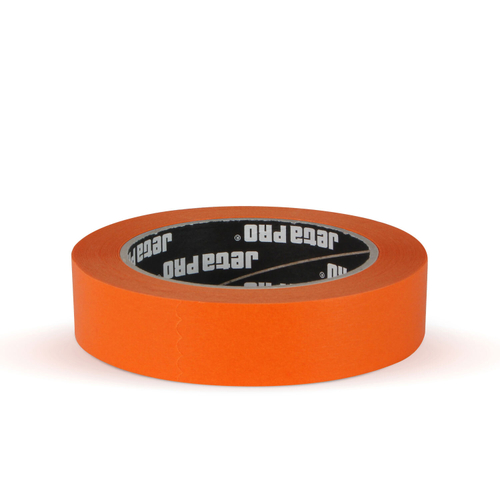 JETA PRO Лента маскирующая, уст.УФ,90°С-60 мин,ОРАНЖЕВАЯ,38ммx40м