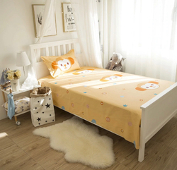 Постельное белье 1.5 Полуторка Сатин Детское Обезьянка