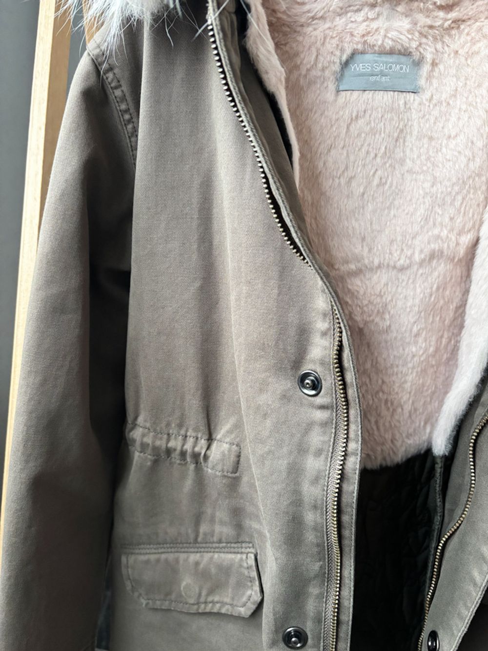 Утепленная парка Yves Salomon, 128