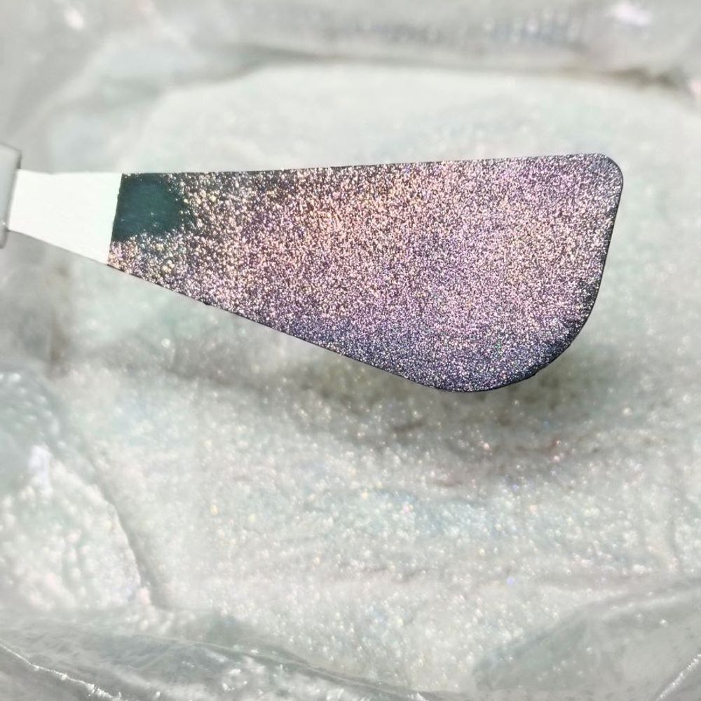 Набор пигментов "Цветной жемчуг №3 Premium" - мерцающий супер блеск до 250 мкм - 5 штук х 20мл. 8 грамм