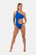 Купальник ONE SHOULDER ASYMMETRICAL MONOKINI 459 Синий